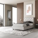 Französisches Polsterbett 140x200 mit Bettkasten modern Priya F Eigenschaften