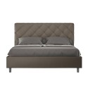 Modernes Polster-Doppelbett mit Bettkasten 170x210 Priya M4 Sales