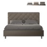 Modernes Polster-Doppelbett mit Bettkasten 170x210 Priya M4 Aktion