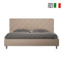 King-Size-Polsterbett 180x200 mit Bettkasten Priya K Kosten