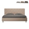 King-Size-Polsterbett 180x200 mit Bettkasten Priya K Maße