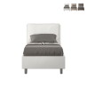 Einzelbett mit Stauraum 80x190 cm, gepolstertes Kopfkissen Antea S Katalog