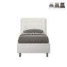 Einzelbett 80x190 mit Bettkasten und gepolstertem Kopfteil Annalisa S Aktion