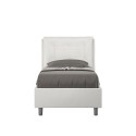Einzelbett 80x190 mit Bettkasten und gepolstertem Kopfteil Annalisa S Sales