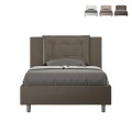 Französisches Bett mit Stauraum 120x190 gepolstert Annalisa P Aktion