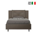 Polsterbett mit Bettkasten 120x200 französisches Halbplatz Appia P1 Angebot
