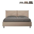Doppelbett mit Bettkasten 160x190 Kopfteil Kissen Appia M Aktion