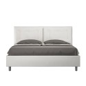 Doppelbett 160x200 mit Bettkasten, gepolstert, Kissen Annalisa M1 Modell