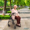Faltbare Gehstütze mit Sitz für Senioren und Menschen mit Mobilitätseinschränkung Hazel