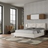 Polsterbett mit Stauraum 160x200 Kopfteil Kissen Appia M1 