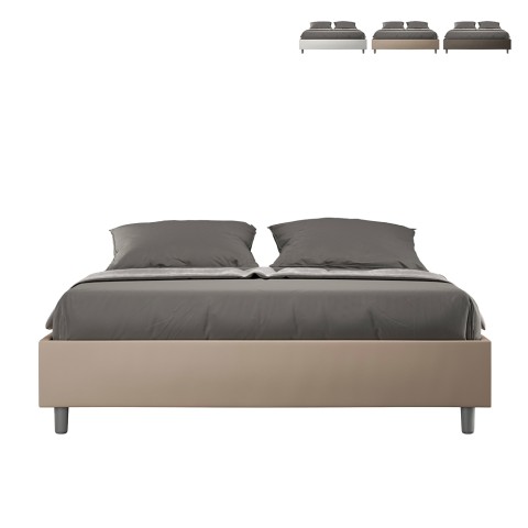 Doppelbett mit Bettkasten Sommier 160x200 Azelia M1 Aktion