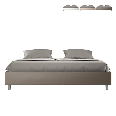King-Size-Polsterbett mit Bettkasten 180x200 Azelia K Aktion