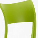 Stühle aus Polypropylen für Küche Bar Restaurant und Garten Parisienne 
