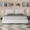 Holzbett mit Bettkasten 160x190 cm Doppelbett Kissen Egos Antea Preis