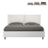 Holzbett mit Bettkasten 160x190 cm Doppelbett Kissen Egos Antea Maße