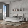 Doppelbett mit Bettkasten 160x190cm Kissen Holz Egos Appia Rabatte