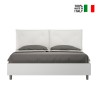 Doppelbett mit Bettkasten 160x190cm Kissen Holz Egos Appia Angebot