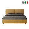 Stoff-Polsterbett mit Bettkasten 160x190 Mados Giada Aragona Angebot