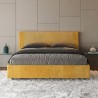 Doppelbett 160x190 mit Bettkasten Stoff Rosal Norris Labirinto 