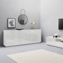 Moderne weiße Küchen- und Wohnzimmerkommode 220 cm Buffet Lonja Katalog
