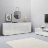 Moderne weiße Küchen- und Wohnzimmerkommode 220 cm Buffet Lonja Katalog