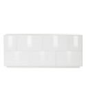 Lopar Anrichte 200cm Weiß - Design Sideboard für Wohnzimmer & Küche Sales