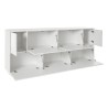 Lopar Anrichte 200cm Weiß - Design Sideboard für Wohnzimmer & Küche Rabatte