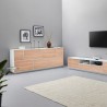 Sideboard Wohnzimmer 200cm Küche Design Weiß Holz Lopar Wood Katalog