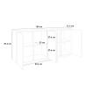 Moderne Küchenanrichte 180 cm Buffet Wohnzimmerschrank Ceila Report Eigenschaften