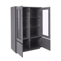 Moderne hohe Anrichte mit Vitrine 100cm Küche Wohnzimmer Syfe Report Rabatte