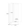 Metallspind 2 Fächer Büro Fitnessstudio Stylo Katalog