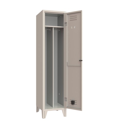 Garderobenschrank Metall 1 Platz sauber/schmutzig Fade Aktion