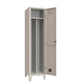 Garderobenschrank Metall 1 Platz sauber/schmutzig Fade Aktion