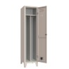 Garderobenschrank Metall 1 Platz sauber/schmutzig Fade Aktion