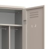 Garderobenschrank Metall 1 Platz sauber/schmutzig Fade Sales
