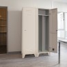 Garderobenschrank Metall 1 Platz sauber/schmutzig Fade Angebot