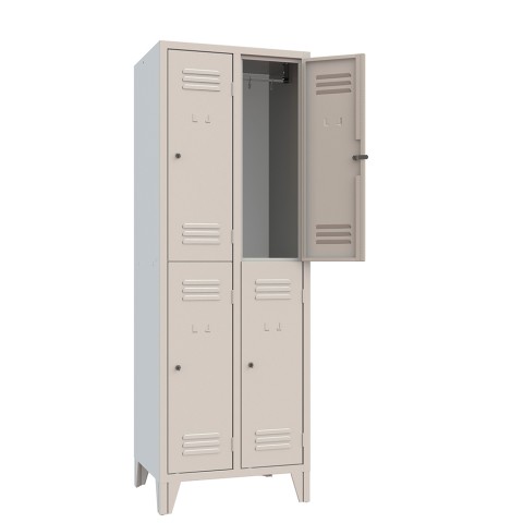 Metall-Spind mit 4 Fächern Loch Garderobe Aktion