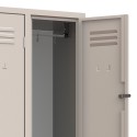 Metall-Spind mit 4 Fächern Loch Garderobe Sales