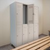 Metall-Spind mit 4 Fächern Loch Garderobe Angebot