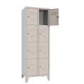 Schließfachschrank 8 Fächer Büro Schule Fitnessstudio Hoch Aktion