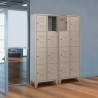 Schließfachschrank 8 Fächer Büro Schule Fitnessstudio Hoch Angebot