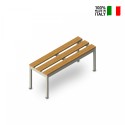 Umkleidebank 3 Plätze 100x37x43cm Turnhalle Schule Schwimmbad Sit Angebot