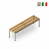 Umkleidebank für die Turnhalle, 4 Plätze, 150x37x43 cm, Schule Schwimmbad Sit M Angebot
