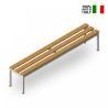 Sitzbank Umkleideraum 6 Plätze Fitnessstudio Schwimmbad Schule 200x37x43cm Sit L Angebot