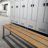 Sitzbank Umkleideraum 6 Plätze Fitnessstudio Schwimmbad Schule 200x37x43cm Sit L Rabatte