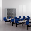 Monobloc Tisch 4 Stühle Kantine Firma Büro Schule Four Verkauf