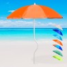 Strand-Sonnenschirm windfest UV-Schutz 180 cm Girafacile Prometeo Eigenschaften