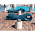 Sonnenliege modernes Design aus Polyethylen Outdoor Slice