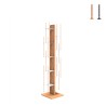 Vertikales Bücherregal aus Holz, 10 Regalböden, h150cm, Zia Veronica MH Aktion