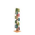 Vertikales Bücherregal aus Holz, 10 Regalböden, h150cm, Zia Veronica MH Modell